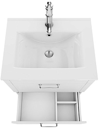 Iddis Тумба с раковиной Oxford 60 белая – фотография-3